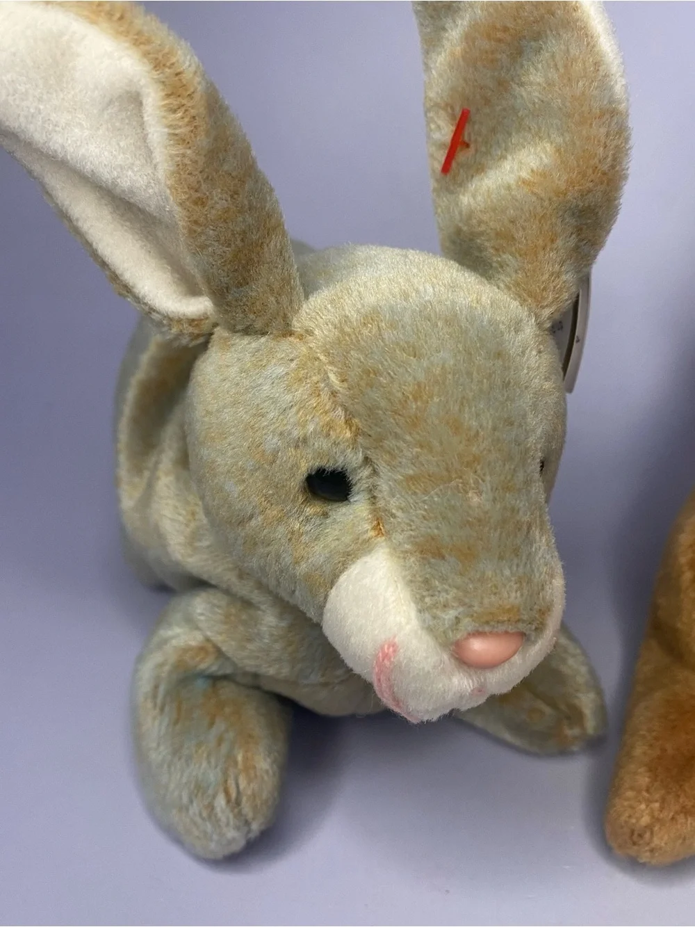 Ty Beanie Babies Nibbly The Bunny, Nuts The SquirrelPellet the Hamster Lot Of 3
